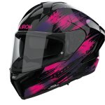 Casque int�gral airoh matryx - reflex violet / noir