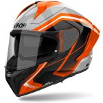 Casque int�gral airoh matryx - wide orange