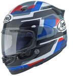 Casque int�gral arai quantic - abstract blue / white / black
