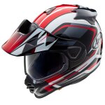 Casque int�gral arai tour - x5 - discovery white / red / black