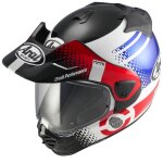 Casque int�gral arai tour - x5 - print white / blue / red