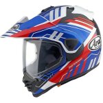 Casque int�gral arai tour - x5 - trail blue / white / red
