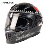 Casque intégral dexter eros santita black Casque intégral dexter eros santita black