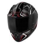 Casque int�gral givi 50. 8 - mystical black / red / silver