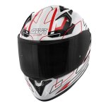 Casque int�gral givi 50. 9 assault white / black / red