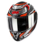 Casque int�gral givi 50. 9 atomic matt black silver red