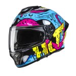 Casque int�gral hjc c71 - squeeze graphic mc28