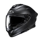 Casque int�gral hjc c71 - uni semi flat black