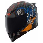 Casque int�gral icon airflite - trick or street 4 noir