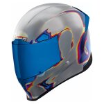 Casque int�gral icon airframe pro - reentry grey / blue