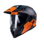 Casque int�gral kenny extreme - graphic orange petrol
