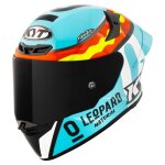 Casque int�gral kyt tt - revo leopard replica spaniard multicolore