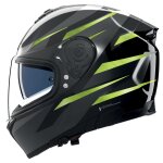 Casque int�gral nolan n80 - 8 fervo noir / gris / vert