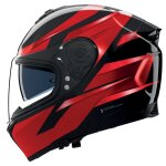 Casque int�gral nolan n80 - 8 fervo noir / rouge