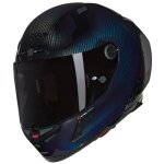 Casque int�gral nolan x - 804 rs - ultra carbon - liquido bleu