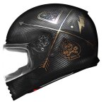Casque int�gral premier thunder carbon nx carbon gold