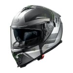 Casque int�gral premier typhoon - ba military bm noir / gris / vert