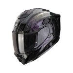 Casque int�gral scorpion exo exo - 1500 air fantasy noir / cam�l�on