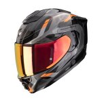 Casque int�gral scorpion exo exo - 1500 air sleek noir / orange