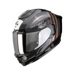 Casque int�gral scorpion exo exo - 1500 carbon air zity noir / cuivre