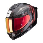 Casque int�gral scorpion exo exo - 1500 carbon air zity noir / rouge