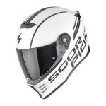 Casque int�gral scorpion exo covert fx - danko blanc perle / noir