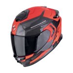 Casque int�gral scorpion exo exo - gt sp air - flex noir / rouge fluo