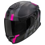 Casque int�gral scorpion exo exo - gt sp air - touradven noir mat / rose