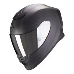 Casque int�gral scorpion exo exo - r1 evo carbon air solid matt black