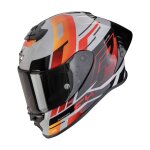 Casque int�gral scorpion exo exo - r1 evo ii air - adrenaline gris / rouge