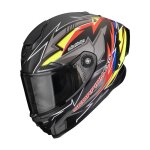 Casque int�gral scorpion exo exo - race air - move on noir / rouge / jaune