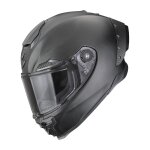 Casque int�gral scorpion exo exo - race air - solid noir perle mat