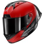 Casque int�gral shark aeron - gp carbon red anthracite