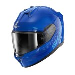 Casque int�gral shark d - skwal 3 sp lyne blue silver blue