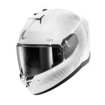 Casque int�gral shark d - skwal 3 sp lyne white silver silver