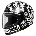 Casque int�gral shoei glamster 06 - neighborhood x death spray custom tc - 5
