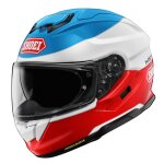 Casque int�gral shoei gt - air 3 - lilt bleu / blanc / rouge
