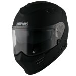 Casque int�gral simpson venom black mat
