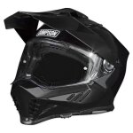 Casque int�gral simpson xcursion - solid noir