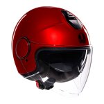 Casque jet agv eteres - mono corsa red