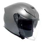 Casque jet agv k5 jet evo - mono luna grey