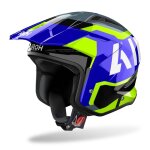 Casque trial airoh trr ii jupiter 2026 blue / yellow