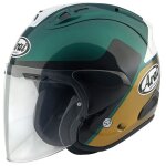 Casque jet arai sz - r vas evo - legante green
