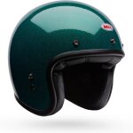 Casque jet bell custom 500 - flake vert