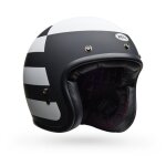 Casque jet bell custom 500 - parlor black / white