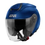Casque jet givi x. 25 solid color matt blue