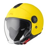 Casque jet gms gelato matt jaune