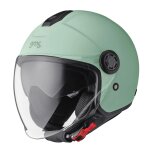 Casque jet gms gelato matt pistache