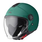 Casque jet gms gelato matt vert fonc�