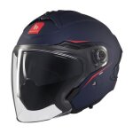 Casque jet mt helmets cosmo sv - solid matt blue